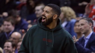 Drake And Kendrick Perkins Apparently Jawed With One Another During Game 1 Of Raptors/Cavs (UPDATE)
