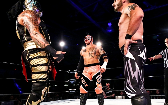 IMPACT Wrestling - The Lucha Bros moments after winning the World