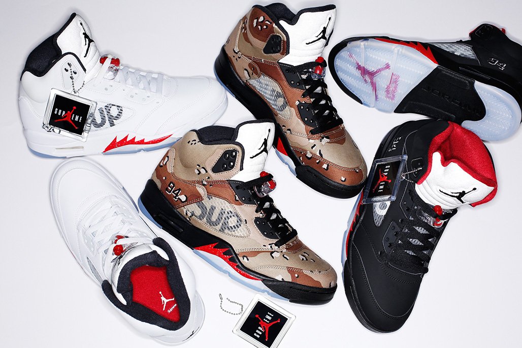 Supreme x Nike Air Jordan 5