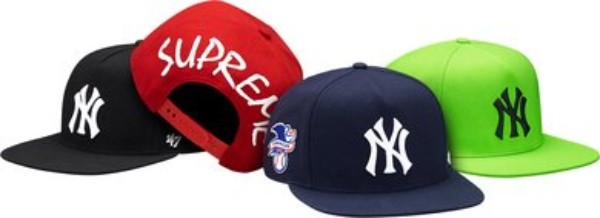 New York Yankees x Supreme x '47 Brand 2015 Spring/Summer Collection