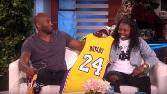 Kobe Bryant Dropped By ‘Ellen’ To Surprise Notre Dame Hero Arike Ogunbowale