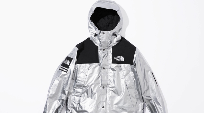 Supreme And The North Face Deliver Shiny Metallic Looks For Spring