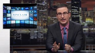 John Oliver Slams Sinclair Broadcasting After A Video Of Anchors Forced To Read ‘False News’ Warnings Went Viral