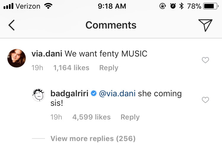 Rihanna Assures Fans Her Next Fenty Venture Will Be New Music