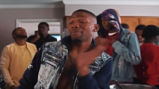 BlocBoy JB And His Friends Turn Up To A DIY Beat Made With Pots And Pans In His ‘Prod By Bloc’ Video