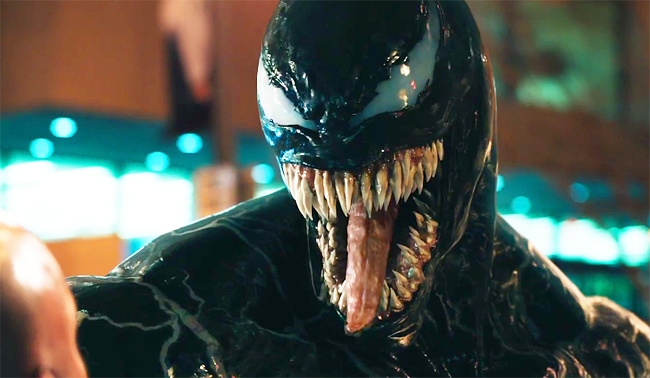 'Venom': Tom Hardy Gives First Look At The Monster In Official Trailer