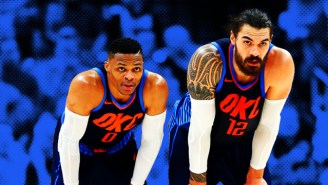 Russell Westbrook And Steven Adams Might Have A Telepathic Bond