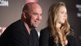 Dana White Is Going To WrestleMania Decked Out In Ronda Rousey Gear