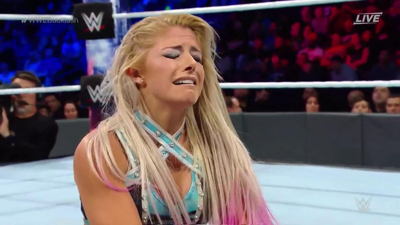 Alexa Bliss Is Injured Following WWE Backlash