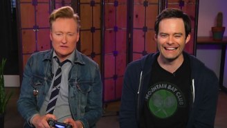 Bill Hader And Conan O’Brien Hack And Slash Their Way Through ‘God Of War 4’ In A Hilarious Clueless Gamer