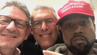Lyor Cohen Told The Story Behind That Infamous Group Picture With Kanye West Wearing A MAGA Hat