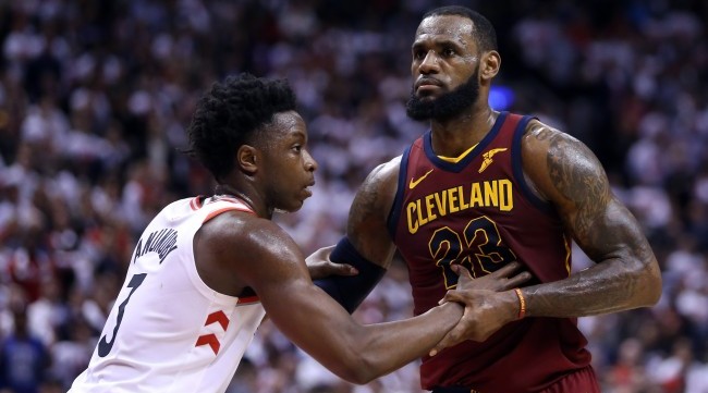 Raptors rookie OG Anunoby earns high praise from LeBron James