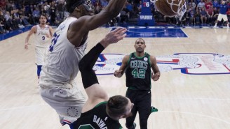 Joel Embiid Had A Cheeky Criticism Of Aron Baynes During Cavs-Celtics Game 4