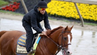 Justify Wins A Thrilling, Foggy Preakness Stakes To Keep Triple Crown Hopes Alive