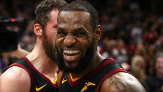 LeBron Couldn’t Believe 13-Year-Old Bronny Jr. Almost Threw Down An In-Game Dunk