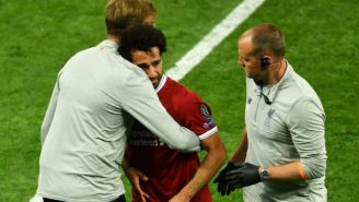Mohamed Salah’s Champions League Final Came To An Abrupt End Due To An Apparent Shoulder Injury