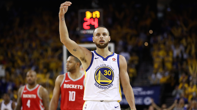 Golden State Warriors' 'Crazy' Stephen Curry Burns Houston Rockets