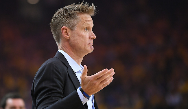 Steve Kerr Feels The New National Anthem Rule Is 'Typical Of The NFL'