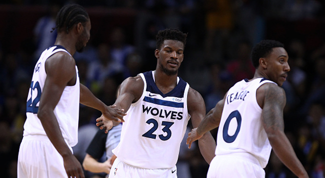 Timberwolves practice jersey