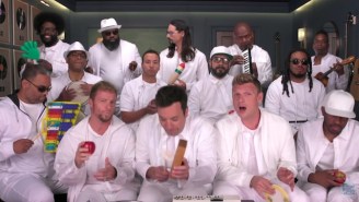 The Backstreet Boys Join Jimmy Fallon For A Classroom Instruments Version Of ‘I Want It That Way’