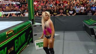 Alexa Bliss Cashed In Her Money In The Bank Briefcase On The Raw Women’s Championship Match