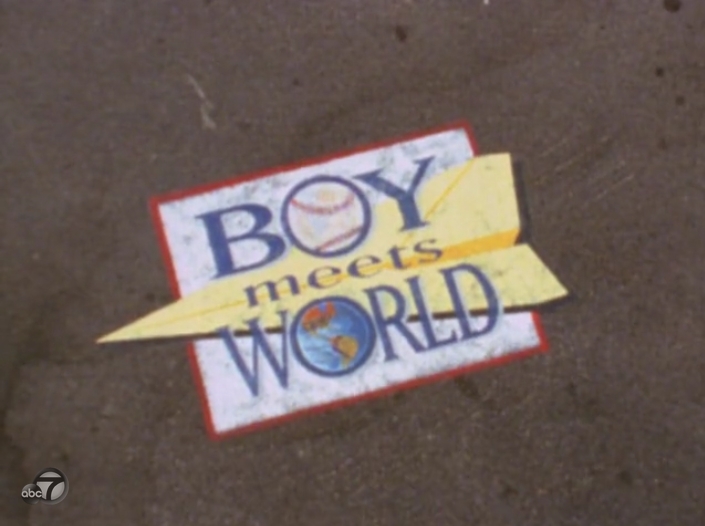 boy meets world logo font