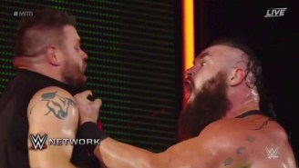Braun Strowman Threw Kevin Owens Off A Giant Ladder At Money In The Bank