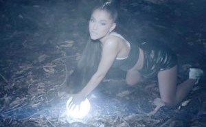 Ariana Grande And Nicki Minaj Hang Out In A Dark Smoky Forest For Their ‘The Light Is Coming’ Video
