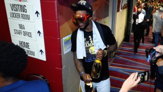 Jordan Bell Ran Out Of Hennessy At The Warriors Parade But Got More From The Crowd