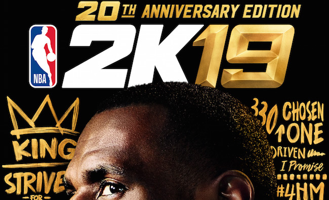 LeBron James Is The 'NBA 2K19' Cover 