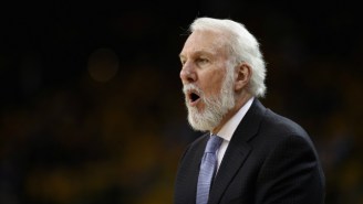 Gregg Popovich Unsurprisingly Gave The Cold Shoulder To An Aussie Rules Football Sideline Reporter