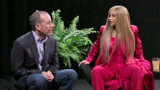 Zach Galifianakis Brings Back ‘Between Two Ferns’ For A Painfully Awkward Jerry Seinfeld And Cardi B Meeting