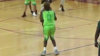 LeBron James Jr. Showed Off Steph Curry Range In His Latest Performance