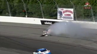 Bubba Wallace Had One Of The Scariest NASCAR Crashes Of The Year