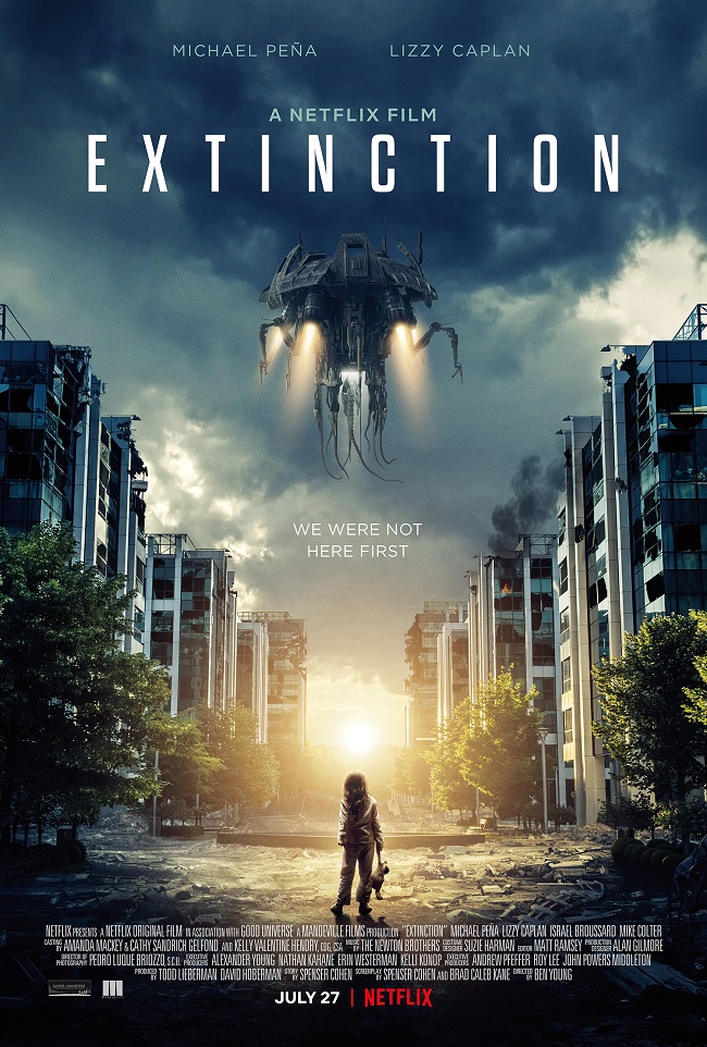 ‘Extinction’ Trailer: Michael Peña Predicts Alien Invasion On Netflix