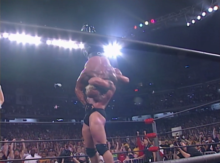 Goldberg Defeated Hollywood Hogan Monday Nitro 20 Years Ago