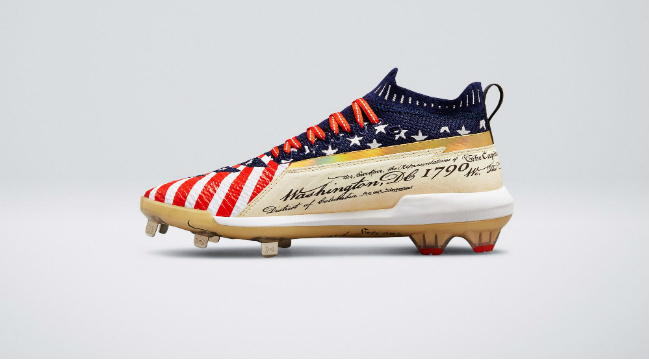 bryce harper black and gold cleats