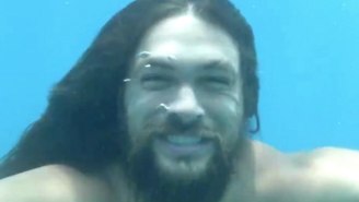 Jason Momoa Promoted ‘Aquaman’ In The Most Jason Momoa Way Possible