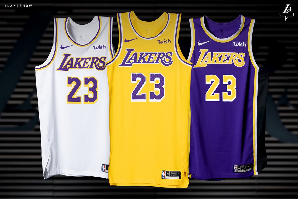 The Lakers Unveiled New Uniforms That Pay Tribute To Showtime