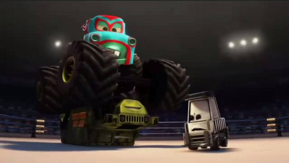 The Wrestling Episode: Car Toons Mater's Tall Tales