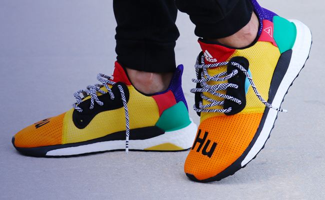 Association hurtig valg The Pharrell-Adidas Shoe Collaboration Is A Colorful Must-Have