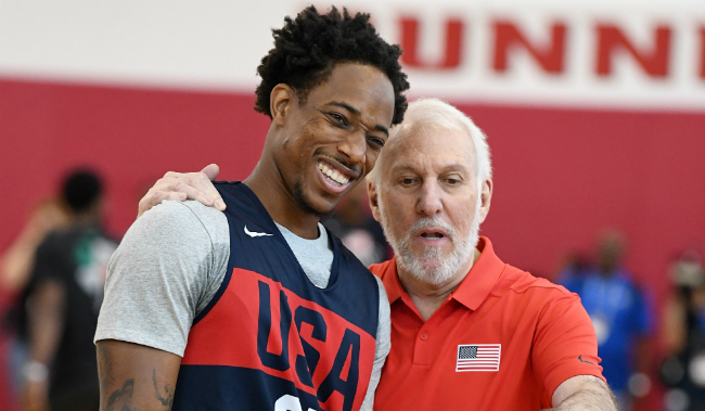 DeRozan replacing Bradley Beal for Team USA