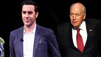 Sacha Baron Cohen Gets A Signed ‘Waterboarding Kit’ From Dick Cheney In His Upcoming Showtime Series