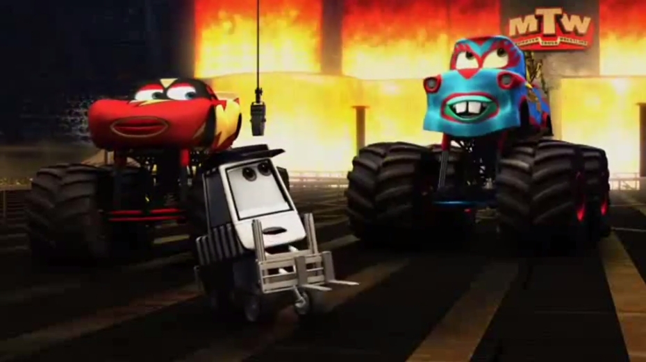 The Wrestling Episode: Car Toons Mater's Tall Tales