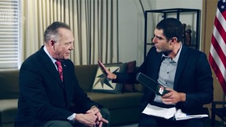Sacha Baron Cohen Trolls Roy Moore With A ‘Pedophile Detector’ Device On ‘Who Is America?’