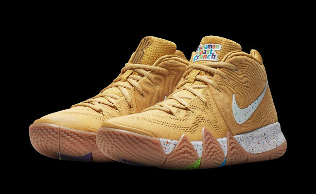 Kyrie 4 cereal hot sale cinnamon toast crunch