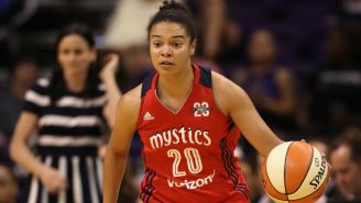 Kristi Toliver Gave The Mystics A Win With A Cold-Blooded Last Second Turnaround Jumper