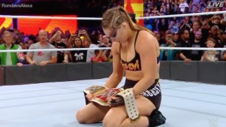 Ronda Rousey, Wrestling’s Most Famous Rookie, Became Raw Women’s Champion At SummerSlam
