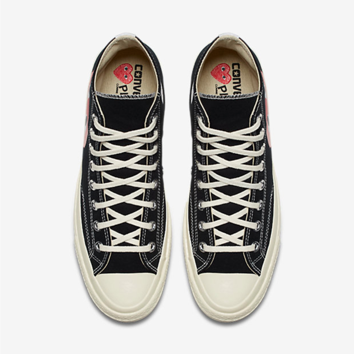 The collaboration between Converse and Comme des Garçons