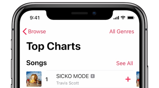 Apple Music Top Charts